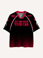 Trendy street style comfortable short-sleeved T-shirt