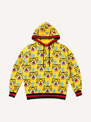 Fierce like a tiger high-end printed sweatshirt