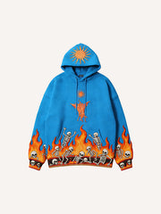 Angels Fallen to Hell Printed Sweatshirt