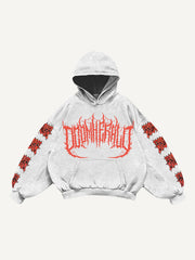 Hell Devil Dark Style Printed Sweatshirt