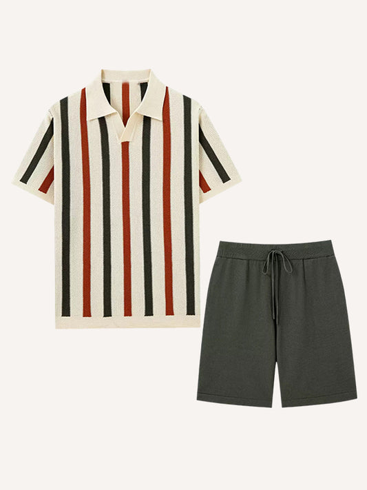 Old Money Striped Knit Co-ord Set 2026 New Quiet Luxury