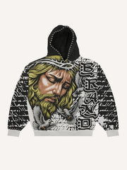 Jesus Hand-Painted Bible Fashion Sweatshirt