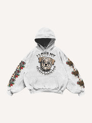 Cute Dog Tattoo Memorial Sweatshirt