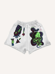 Dark Tattoo Series Handsome and Trendy Shorts