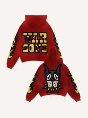 Artist hand-painted cute dog trendy sweatshirt