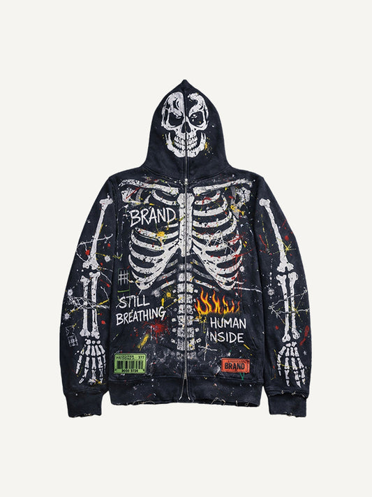 Till Death Do Us Part Series 3D Graphic Print Hoodie
