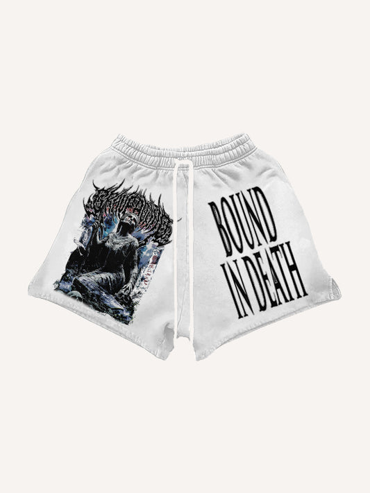 Dark style hip-hop shorts