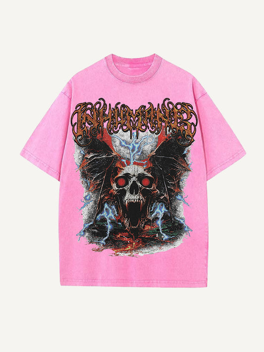 Artist hand-painted horror short sleeves