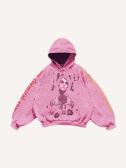 Vampire Medieval Retro Print Sweatshirt