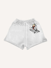 Retro Tattoo Artist Series Trendy Shorts