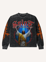 Jesus bless us not to surrender sweatshirt