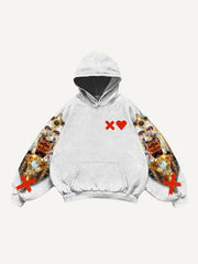 Super new handsome retro music cover trendy sweatshirt