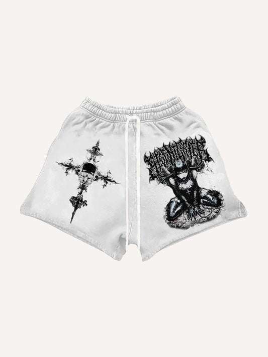Sexy Dark Angel Crew Shorts
