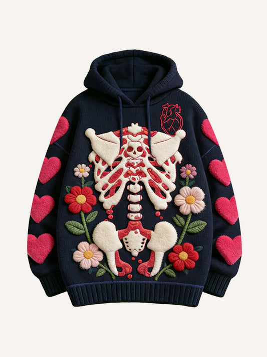 Love Until Death Do Us Part printed hoodie