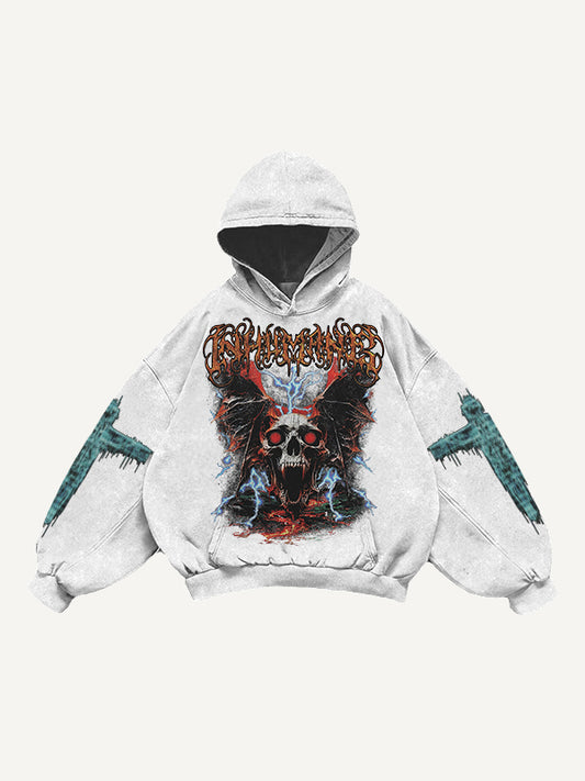 Artist hand-painted horror sweatshirt