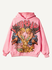 Angels helped me bring in wealth and good fortune Faith hoodie