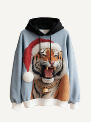 Tigers also get to wear Christmas hoodies