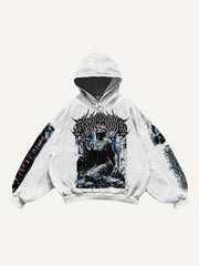 Dark style hip-hop sweatshirt