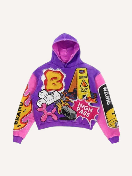 The brave repairman who fixes his lover! Funny printed sweatshirt