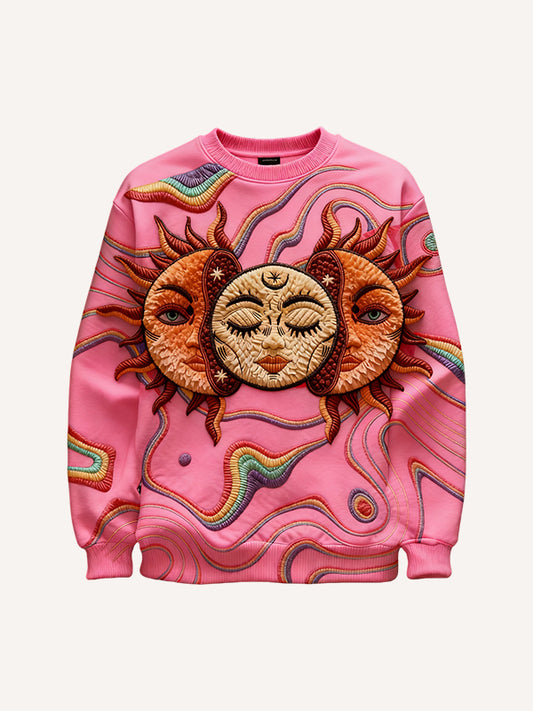 Cosmic Light Aimless Prophet's Eye Crew Neck Sweatshirt