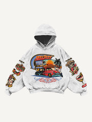 Beautiful girls motorcycle tattoo sweatshirt