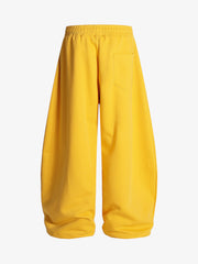 Fleece Vintage Side Stripe Drape Paratrooper Machete Wide Leg Pants - 2488