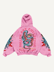 Retro Teng Snake Giant Ape Tattoo Sweatshirt