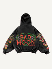 Beautiful girls motorcycle tattoo sweatshirt