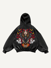 Retro Tattoo Artist Series Trendy Sweatshirt