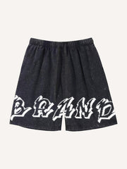 Retro poster beauty shorts