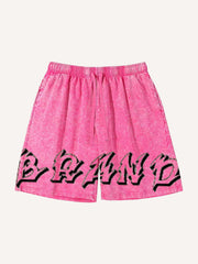 Retro poster beauty shorts