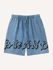 Retro poster beauty shorts