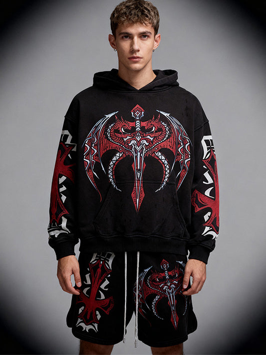 Viking Axe Artist Hoodie