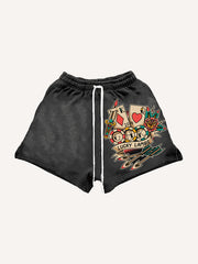 A Good Hand Series Lucky Tattoo Shorts