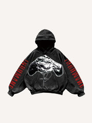 Angels Everywhere Print Sweatshirt