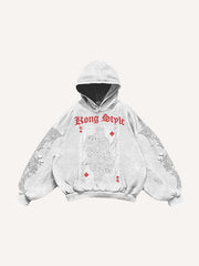 Beast Emperor Playing Card Art Design Sweatshirt