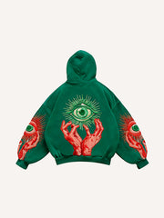 All Seeing Eyes Are Watching Loose Hoodie