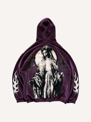 No matter what the power of faith has always supported me in my corduroy sweatshirt