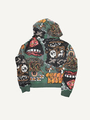 Trendy graffiti style Jesus bless everyone sweatshirt