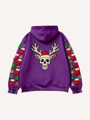 An old-fashioned Christmas sweatshirt