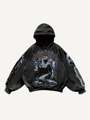 Dark style hip-hop sweatshirt