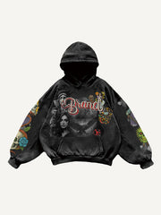 Statue of Liberty trendy distressed sweatshirt