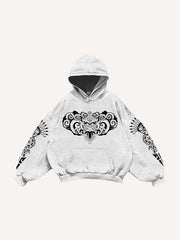 Retro God of Wealth Totem Sweatshirt