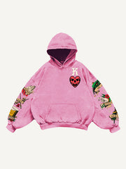 Skull King Playing Card Street Tattoo Sweatshirt