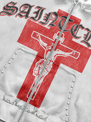 Holy Cross Classic Old Jesus Bless Me Sweatshirt