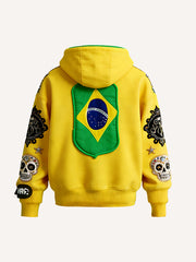 South America No. 10 Legendary Trendy Commemorative Design Printed Sweatshirt