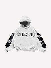 Eternal Bloom Trendy Print Sweatshirt