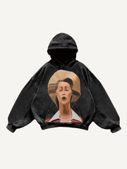 Artist recreates leader's design for limited edition sweatshirt