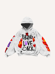 Halloween Graffiti Skull Funny Print Fashion Sweatshirt