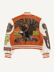 New splicing lightweight rap baseball jacket